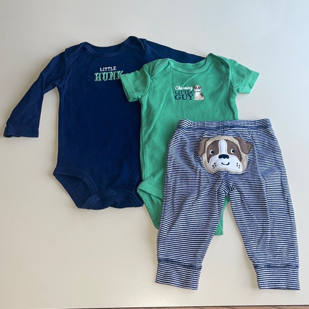 Carter’s 3 Piece Puppy Little Hunk Outfit